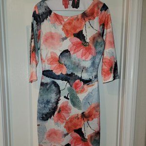 Floral A-Line Dress